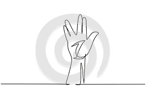 Single continuous line drawing hands icons and symbols. Emoji hand icons in internet platform chat. Communication with hand