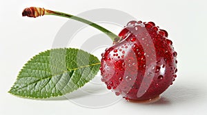 A Single, Dewy Cherry