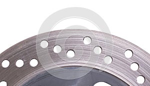 Single disc brake rotor of a motorcycle