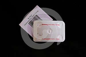 Single dose tablet of Levonorgestrel emergency birth control