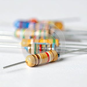 Precision Electronics - Macro View of a Resistor