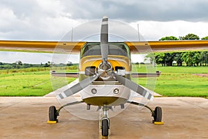 single engine plane
