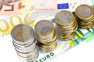 Single European currency decreasing