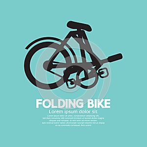Single Folding Bike Graphic