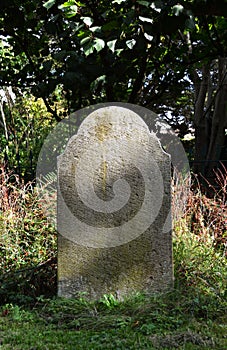 Single Grave Stone