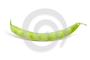 single green bean pod