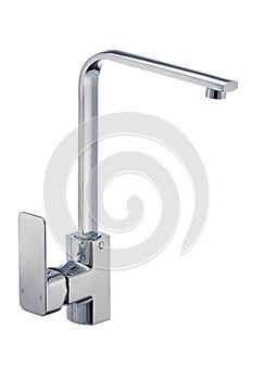 Single handles Kitchen Mixer metal faucet, modern design. Long spout