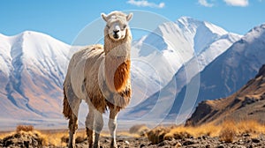 A Single Lama In View