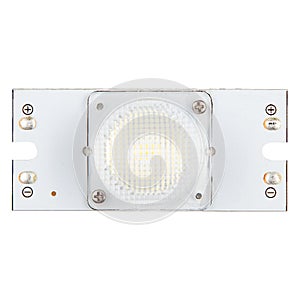 Single LED module bar isolated