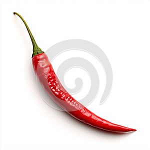 long red chili pepper. AI generate