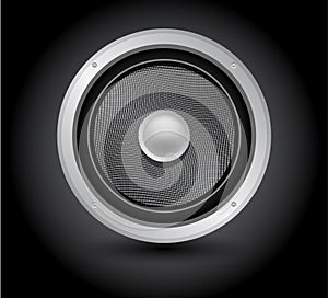 Single loudspeaker, acoustic woofer photo