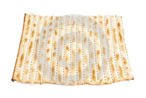 Single machine made matza flatbread