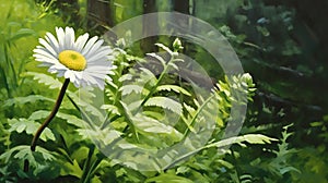 single Marquerite Daisy