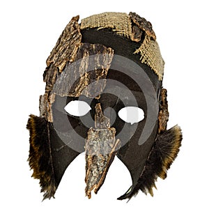 A single mask for carneval or larp like fantasy or a druid