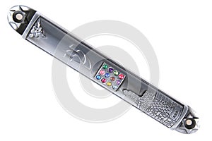 Single metal mezuza case