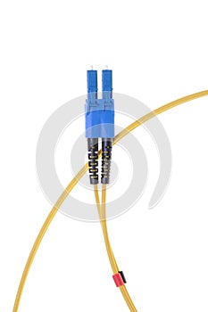 Single mode patch cord LC with blue SC double connector