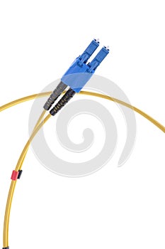 Single mode patch cord LC with blue SC double connector