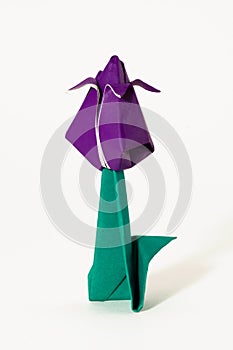 Single origami flower