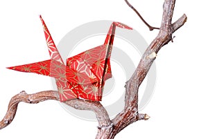 Single Origami Peace Crane