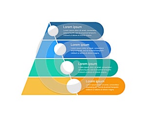 Single parenthood challenges infographic chart design template. Abstract vector infochart with blank copy spaces. Instructional