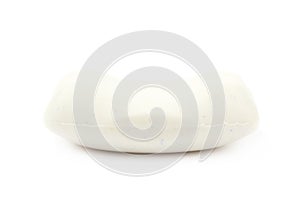 Single piece of soap isolated