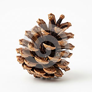 A single pine cone, possibly from