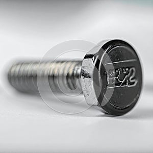 Precision Engineered Industrial Chrome Bolt Close-up