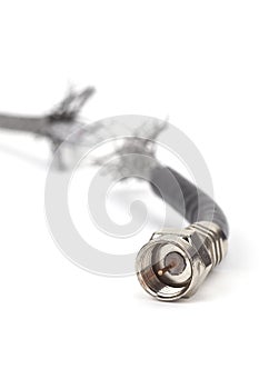 Single professional coaxial cable connector