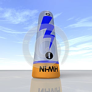 Single rechargeable battery