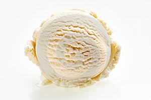 Single Scoop of Vanilla Ice Cream