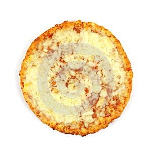 Single serving cheese pizza