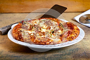 Single Serving Supreme Pizza