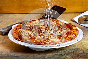 Single Serving Supreme Pizza