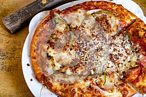 Single Serving Supreme Pizza