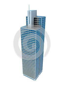 Single skyscraper