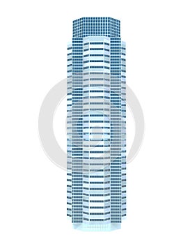 Single skyscraper