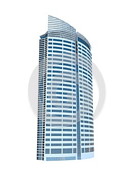 Single skyscraper