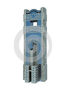 Single skyscraper