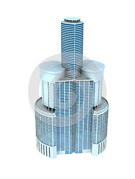 Single skyscraper