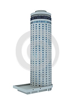 Single skyscraper