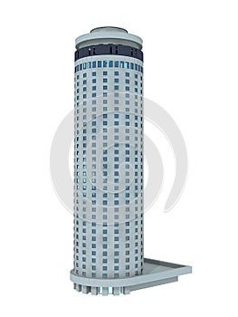 Single skyscraper