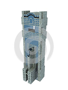 Single skyscraper