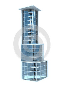 Single skyscraper