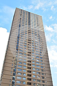 Single Skyscraper building