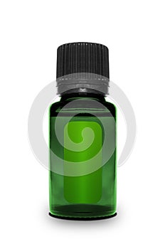 Single small bottle with drug isolated
