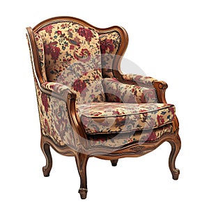 A single Sofa chair alone epitomizes simplicity and functionality in a highresolution image