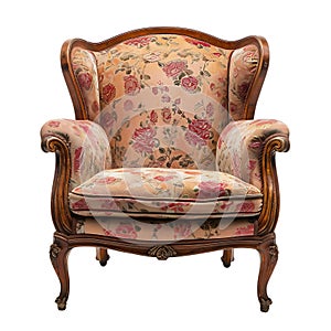 A single Sofa chair alone epitomizes simplicity and functionality in a highresolution image