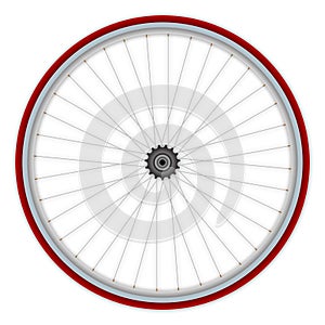 Single speed bicycle wheel