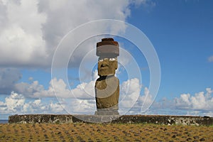 Single statue of Ahu Tahai, Ea