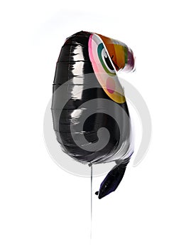 Single toucan bird inflatable balloon object for child birthday party